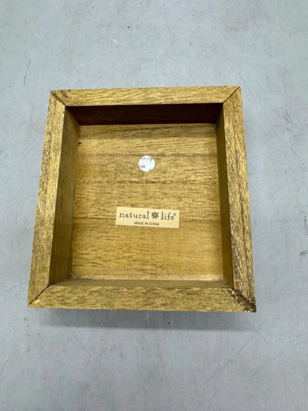 Natural Life Decorative Wooden Quote Block READ